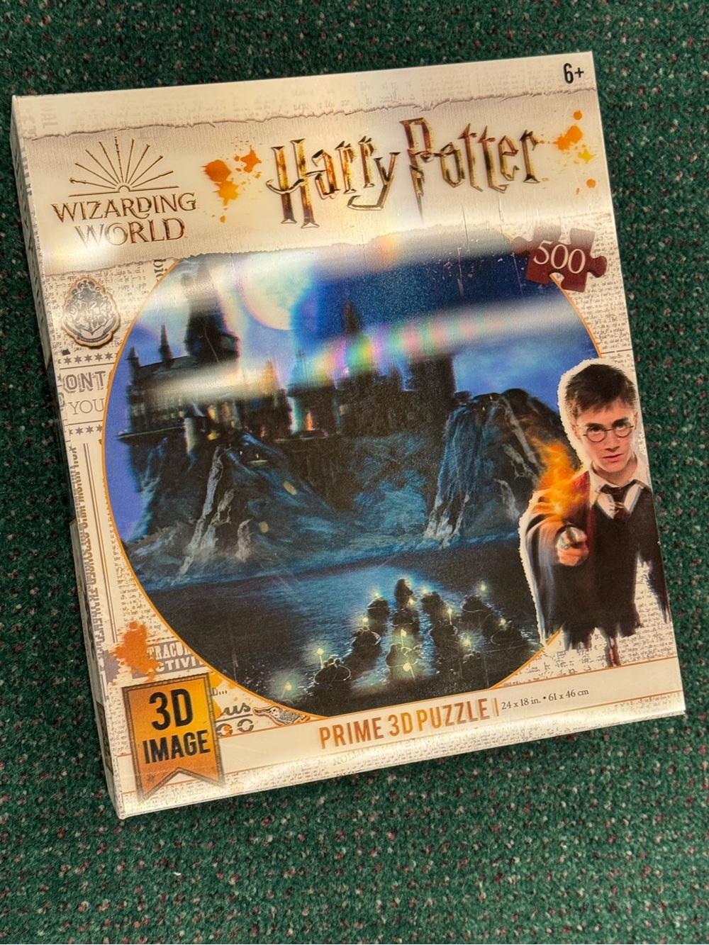 Brand new sealed 3D Harry Potter Wizardry World 500 piece puzzle